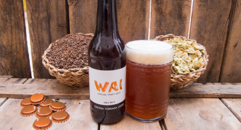 24 cervejas artesanais WAI Toasted - Preço 72 €